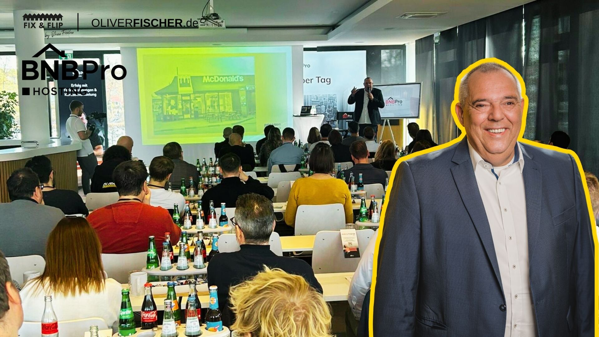 Oliver Fischer beim BNB Pro Gastgeber Tag in Augsburg