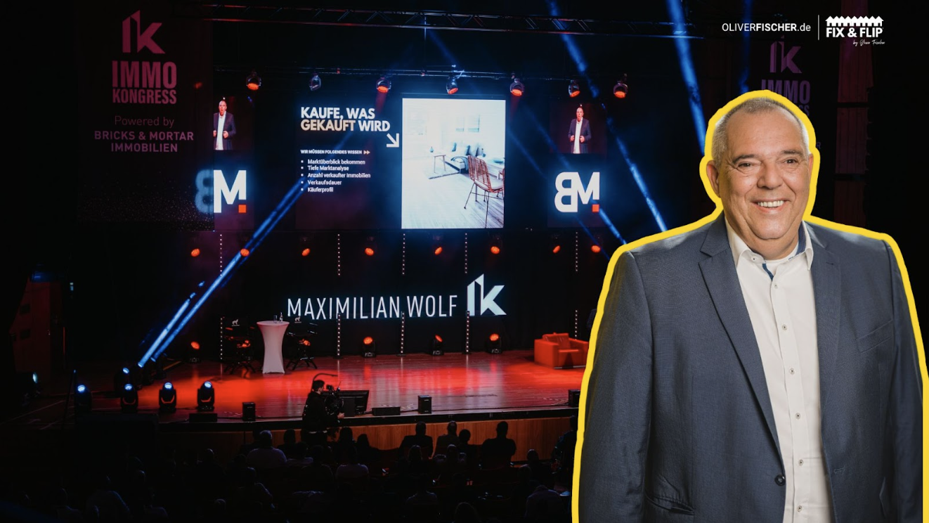 Oliver Fischer begeistert beim ImmoKongress 2025 in Augsburg