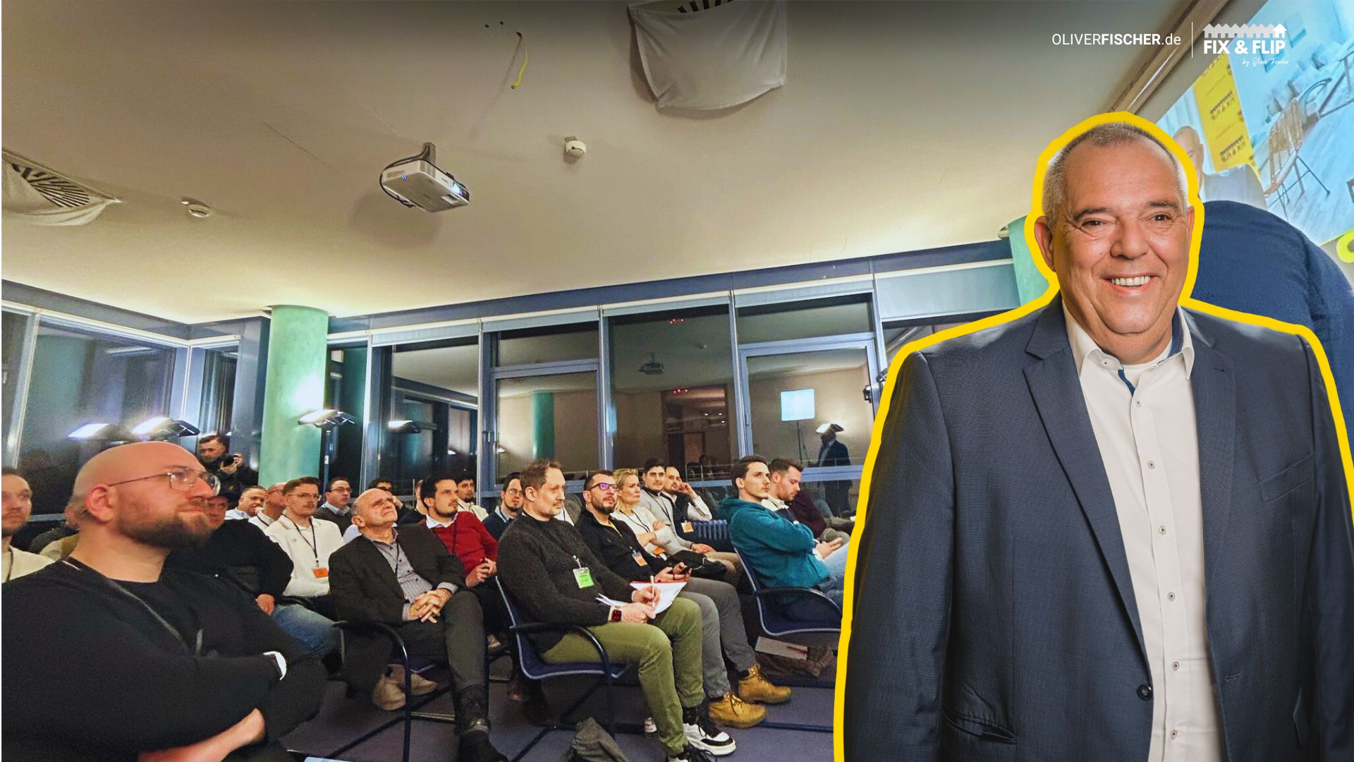 Netzwerk-Event: Oliver Fischer begeistert Unternehmer fuer den einfachen Immobilienhandel