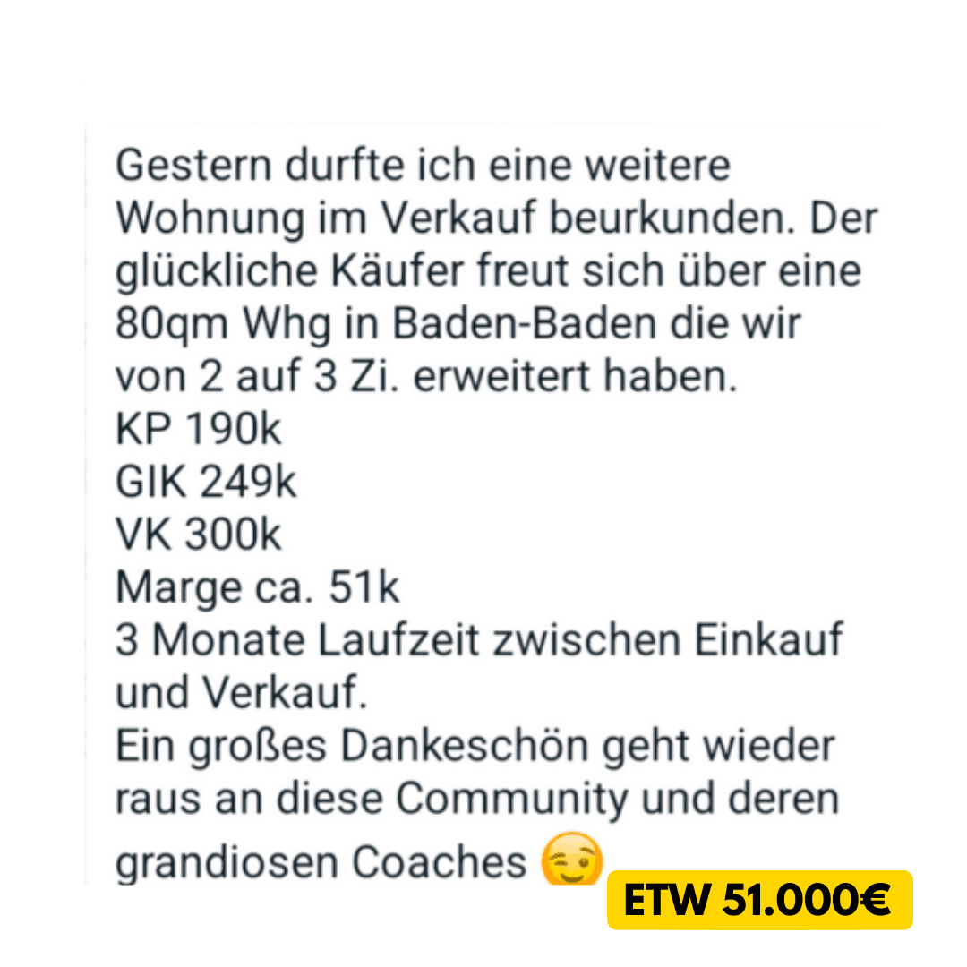 Deal Gewinn