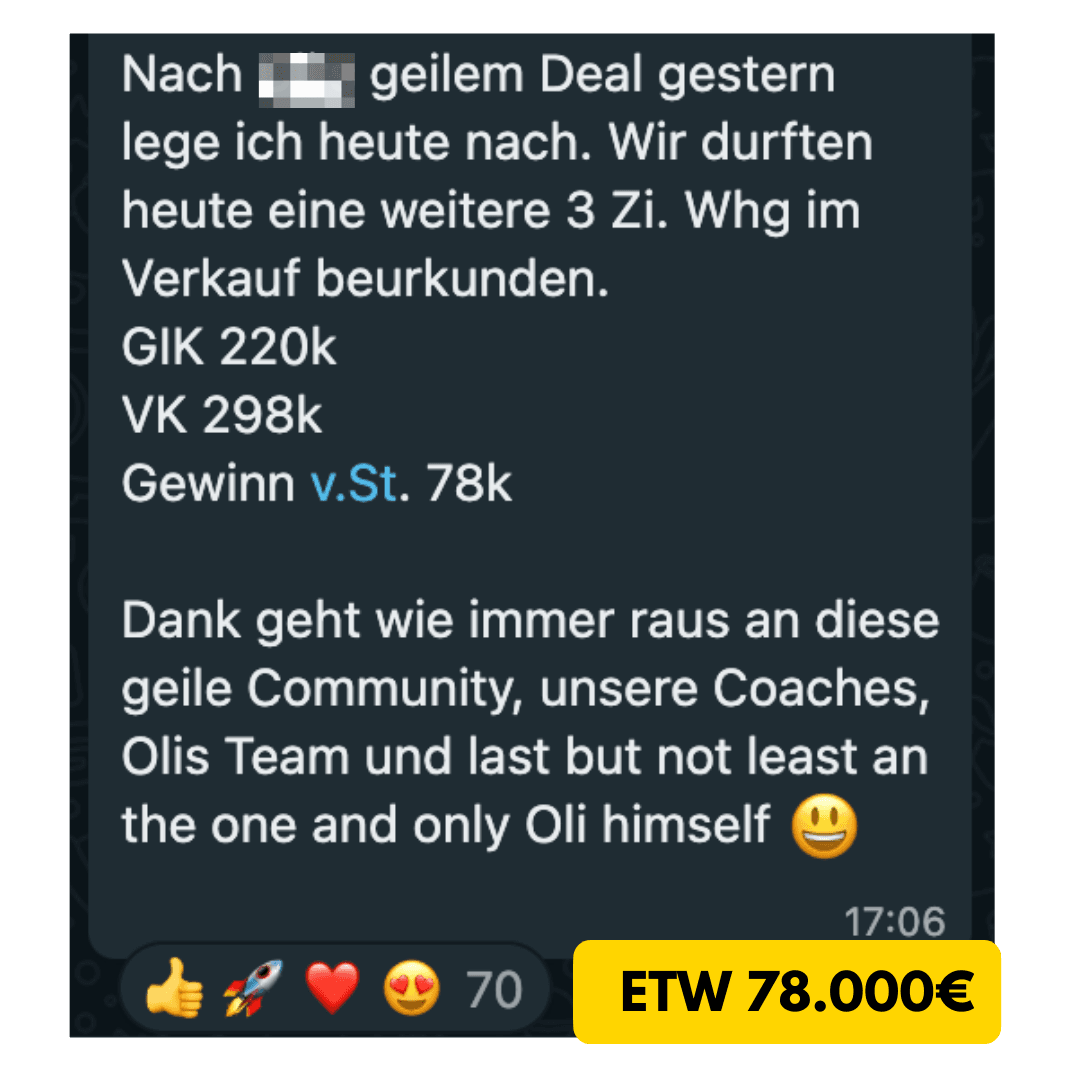 Deal Gewinn