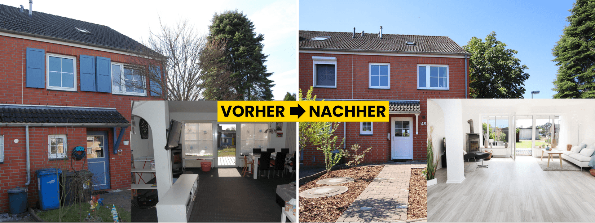 Renovierte Immobilie